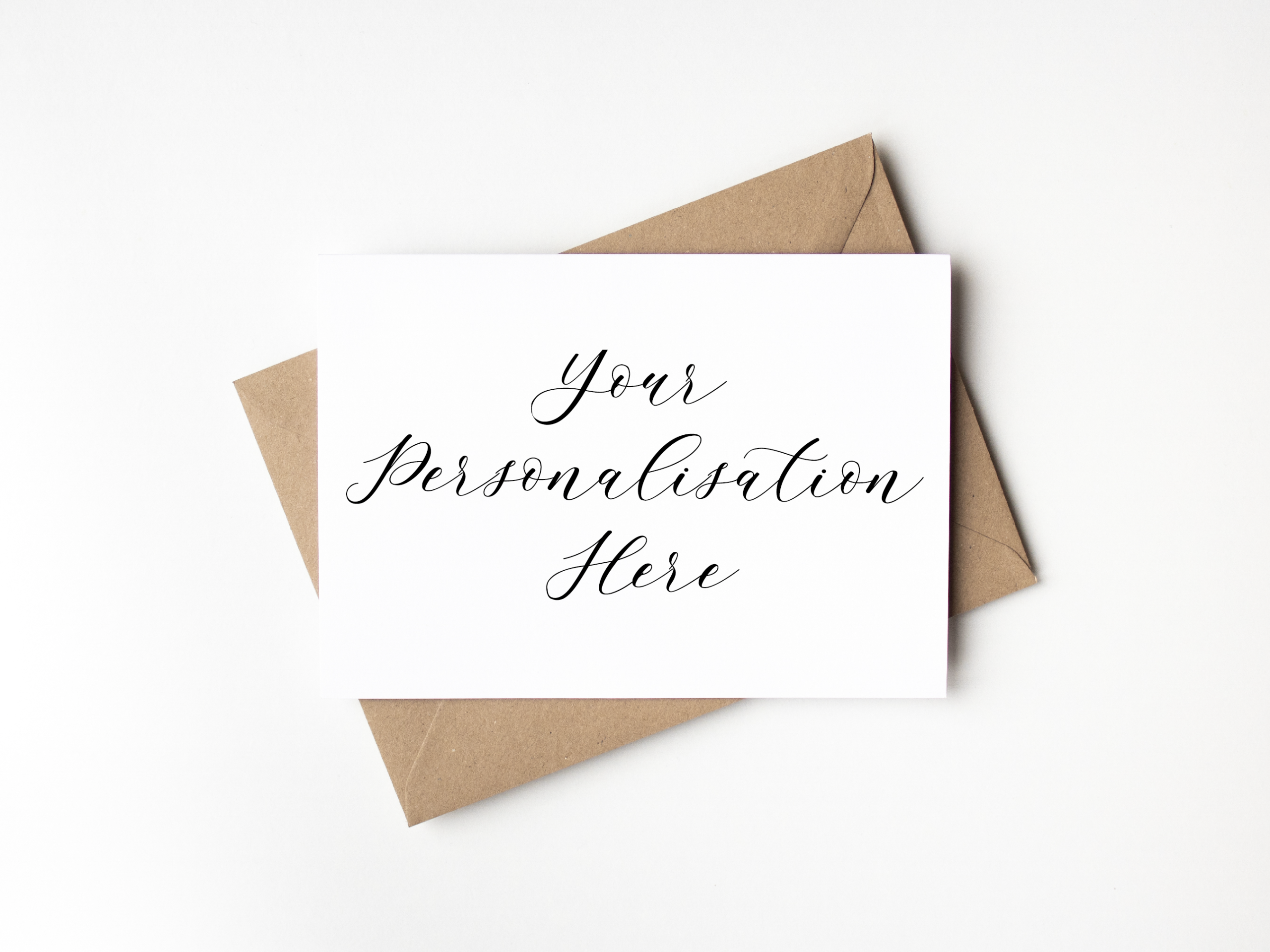 Personalised Greeting Card