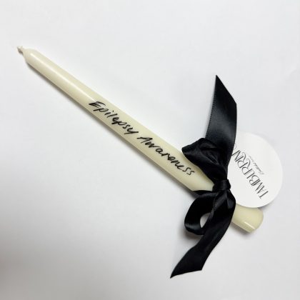 Epilepsy Awareness Candles - Handwritten